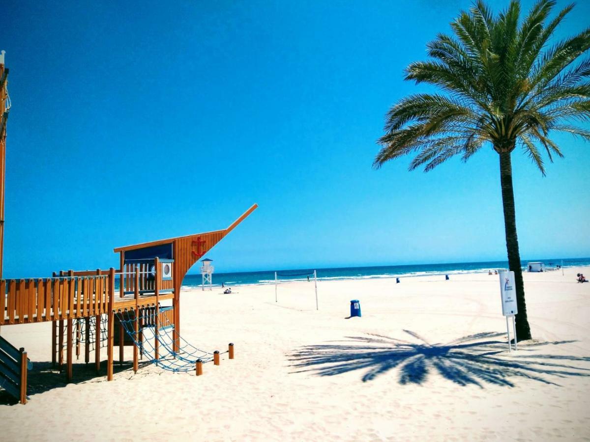 Apartamento Deluxe A 50M De Playa - Aire Wifi Gandia Exterior photo