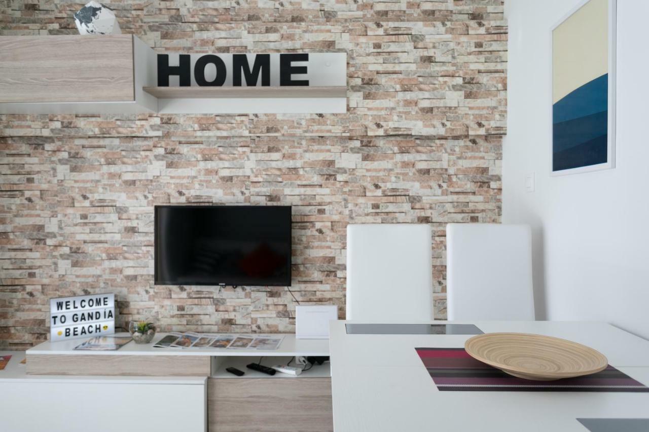 Apartamento Deluxe A 50M De Playa - Aire Wifi Gandia Exterior photo