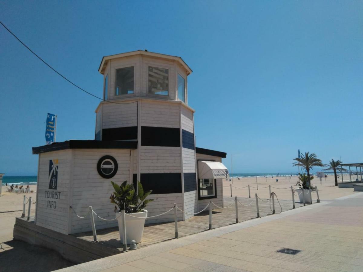 Apartamento Deluxe A 50M De Playa - Aire Wifi Gandia Exterior photo
