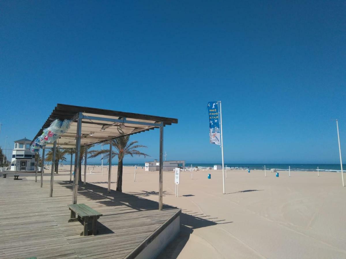 Apartamento Deluxe A 50M De Playa - Aire Wifi Gandia Exterior photo